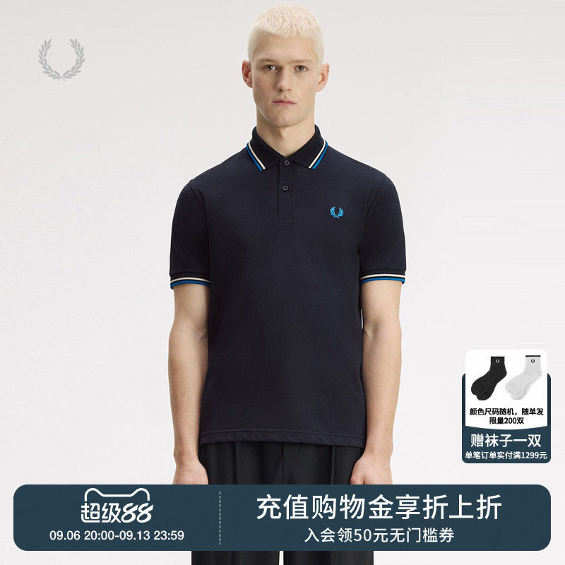 FREDPERRY短袖polo衫简约休闲图片