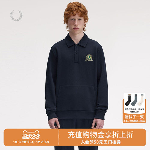 FREDPERRYpolo领卫衣复古休闲