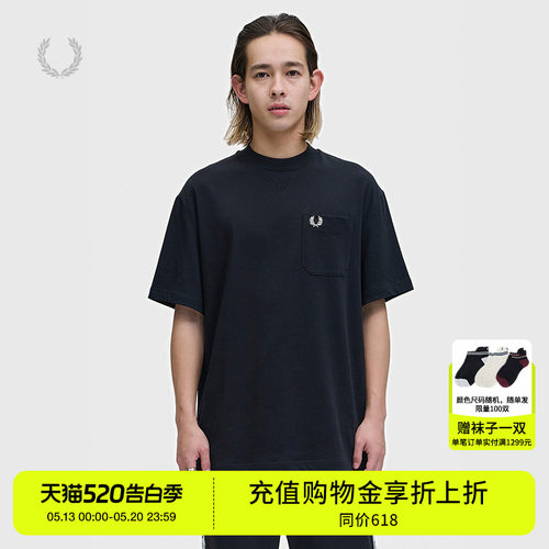 FREDPERRY多色短袖T恤简约基础