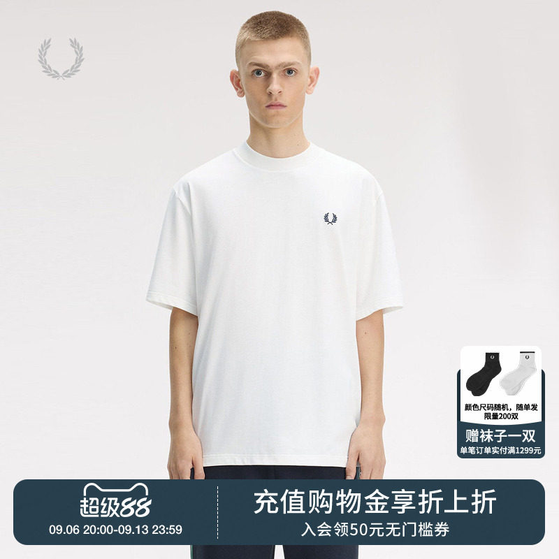 FREDPERRY宽松短袖T恤简约休闲图片