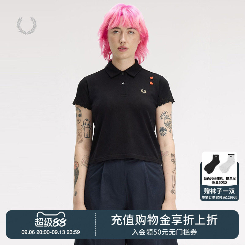 FREDPERRY短袖polo衫青春可爱图片