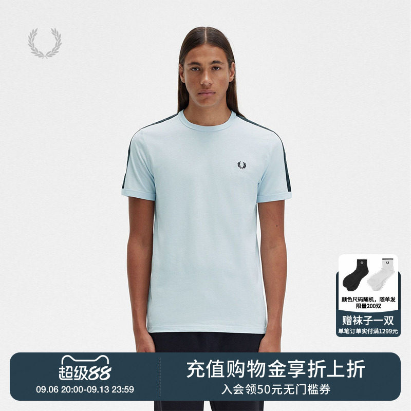 FREDPERRY男士休闲T恤图片