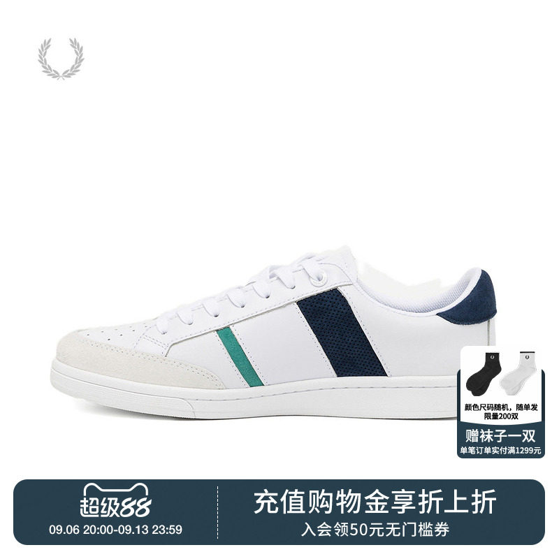 FREDPERRY系带运动鞋活力英伦风