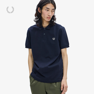PERRY男士 休闲纯色麦穗刺绣短袖 POLO衫 新款 T恤M6000 2025冬季 FRED
