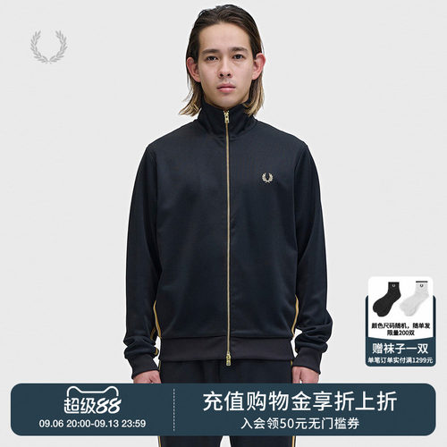 FREDPERRY立领拉链卫衣