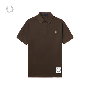 PERRY.EXIT男士 麦穗刺绣短袖 休闲POLO衫 新款 潮M1176 2025冬季 FRED