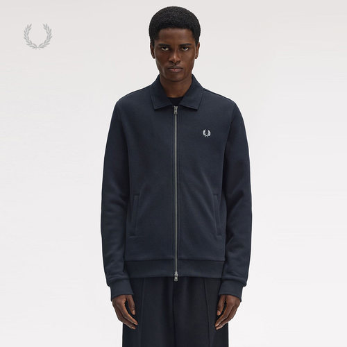 FREDPERRY翻领拉链卫衣简约休闲