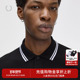 PERRY男士 休闲POLO衫 2025冬季 FRED 条纹麦穗刺绣长袖 上衣潮M3636