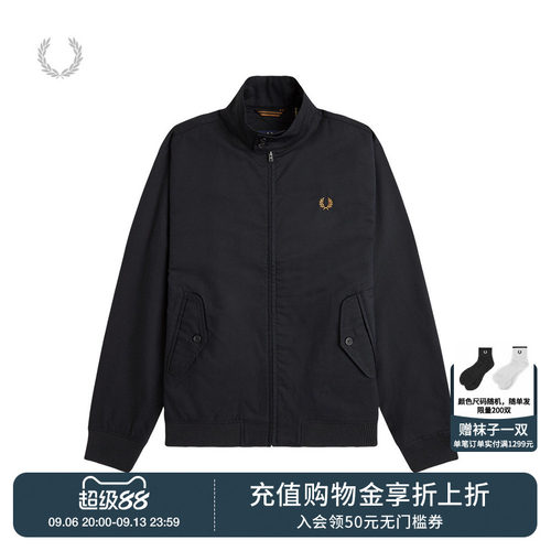 FREDPERRY立领拉链夹克