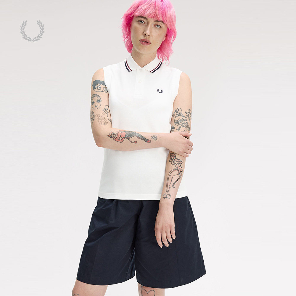 FREDPERRY无袖polo衫时尚气质图片