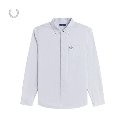 FREDPERRY纯色衬衫时尚英伦风