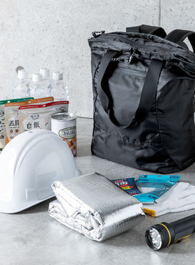 日本SANWA可折叠背包双肩包托特包22L大容量便携提包收纳包结实轻