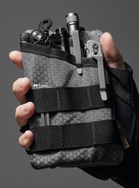 KOSIBATE户外EDC迷你收纳包多功能内外袋随身小包户外通勤杂物包