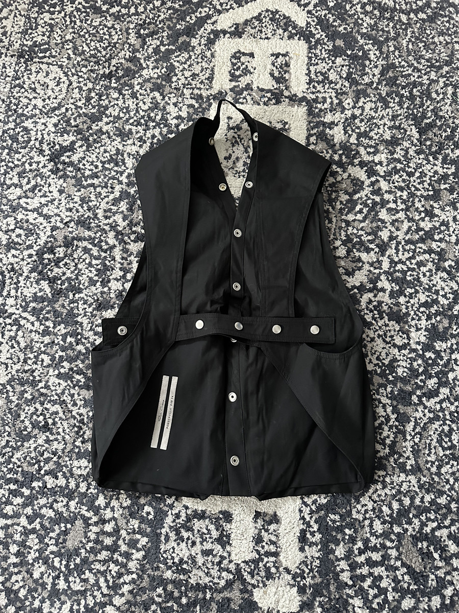 XUAN ZHAN RO DECONSTRUCTED MULTI-POCKET VEST VEST RETRO SHOULDER FUNCTION AMERICAN CARGO JACKET LOOSE CASUAL JACKET