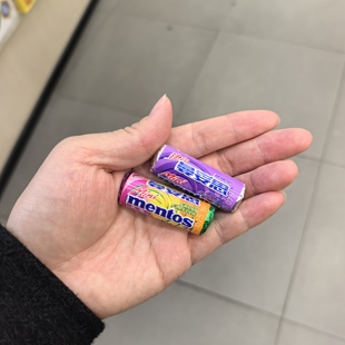 零食曼妥思迷你混合口味劲嚼充气糖果网红休闲解馋小吃包学生很忙