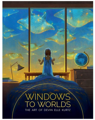 世界之窗 Devin Elle Kurtz 作品插画集 英文原版 Windows to Worlds 3dtotal出版社 精装艺术画集
