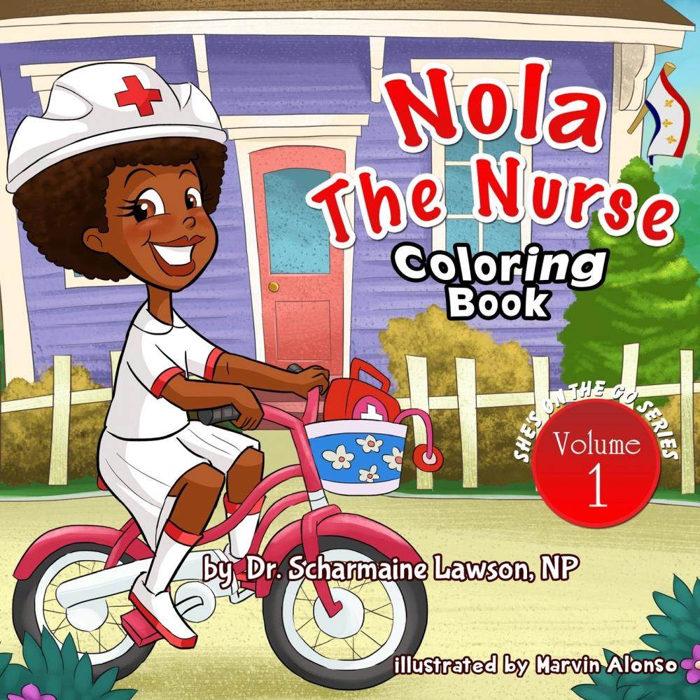 【预售 按需印刷】nola the nurse? coloring book