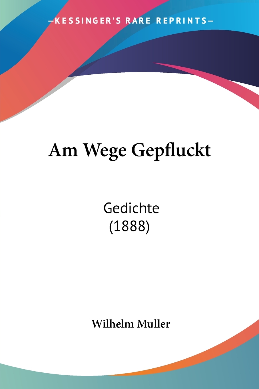 预售按需印刷 Am Wege Gepfluckt德语ger-封面