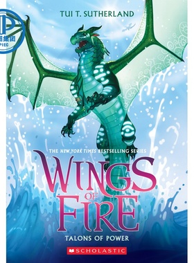 英文原版 火翼飞龙9：海翼族的椰子测试 Wings of Fire: Talons of Power 儿童读物