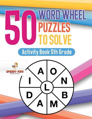 预售 按需印刷50 Word Wheel Puzzles to Solve