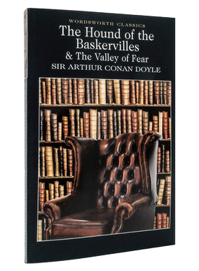 The Hound of the Baskervilles 巴斯克维尔猎犬 柯南道尔 英语小说读物 环保纸口袋书【Wordsworth Classics系列】中图原版进口