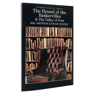 The Hound of the Baskervilles 巴斯克维尔猎犬 柯南道尔 英语小说读物 环保纸口袋书【Wordsworth Classics系列】中图原版进口