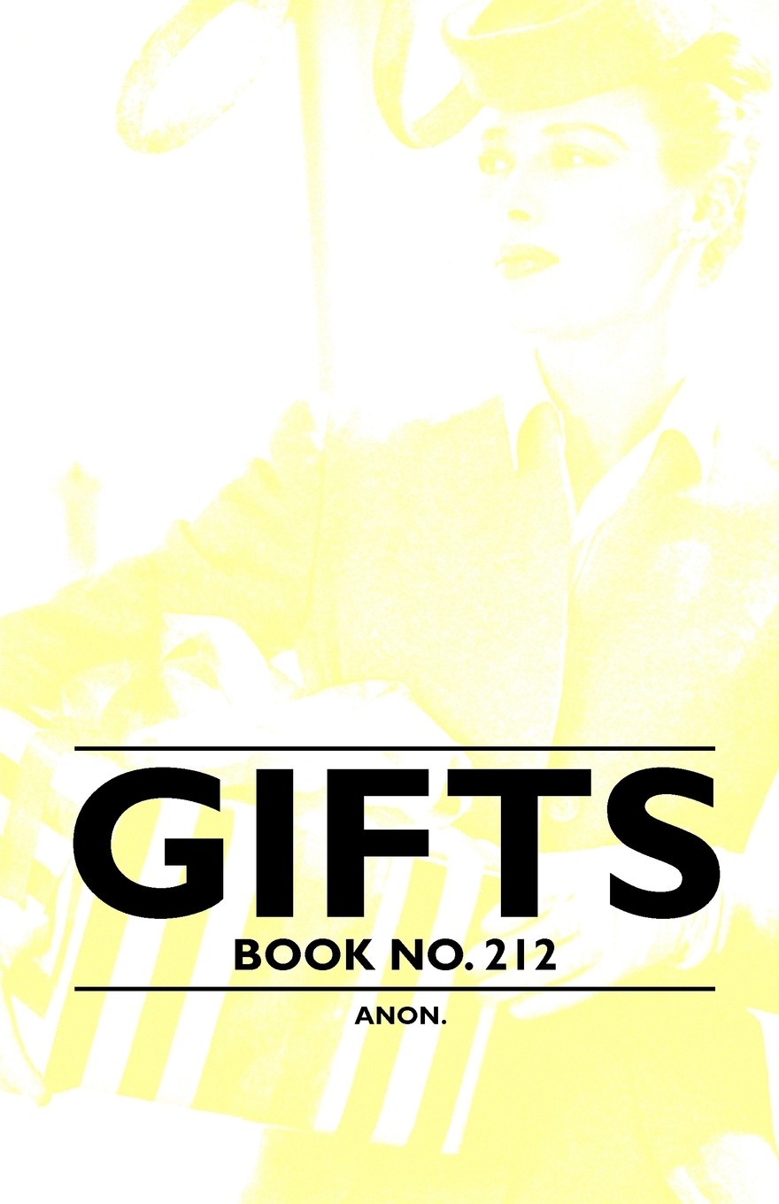 【预售 按需印刷】gifts - book no. 212