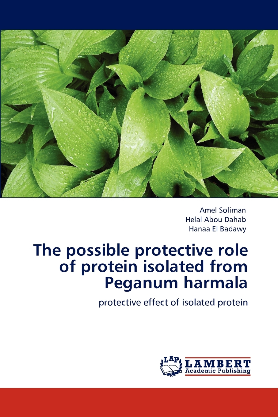 【预售 按需印刷】The possible protective role of protein isolated from Peganum harmala 书籍/杂志/报纸 原版其它 原图主图