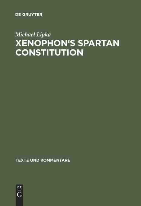 预售按需印刷 Xenophon s Spartan Constitution