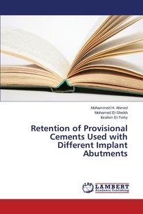 预售 Retention 按需印刷 Implant Used with Provisional Different Cements Abutments