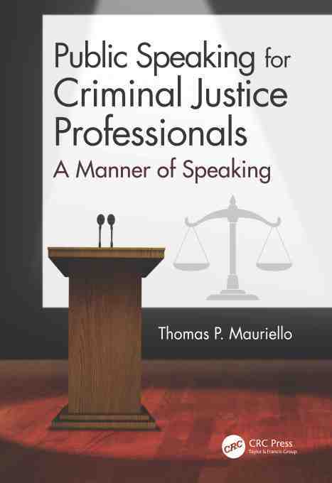 预售按需印刷 Public Speaking for Criminal Justice Professionals