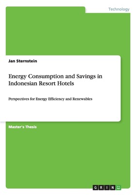 【预售 按需印刷】Energy Consumption and Savings in Indonesian Resort Hotels