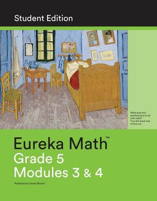 【预售 按需印刷】Eureka Math Grade 5 Student Edition Book #2 (Modules 3 & 4)