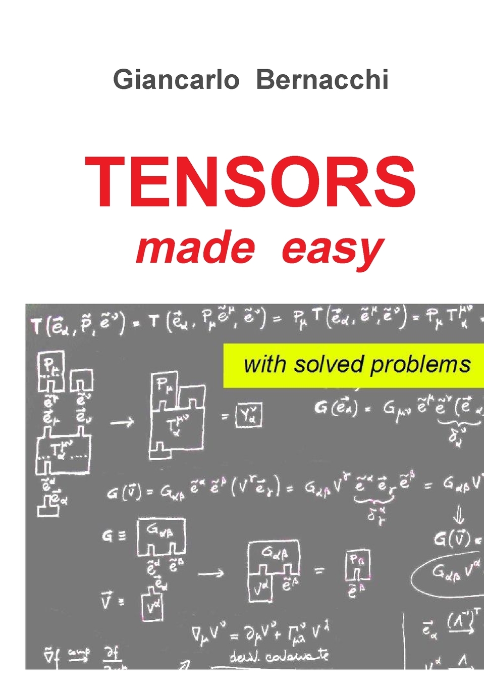 预售 按需印刷TENSORS made easy with SOLVED PROBLEMS 书籍/杂志/报纸 原版其它 原图主图