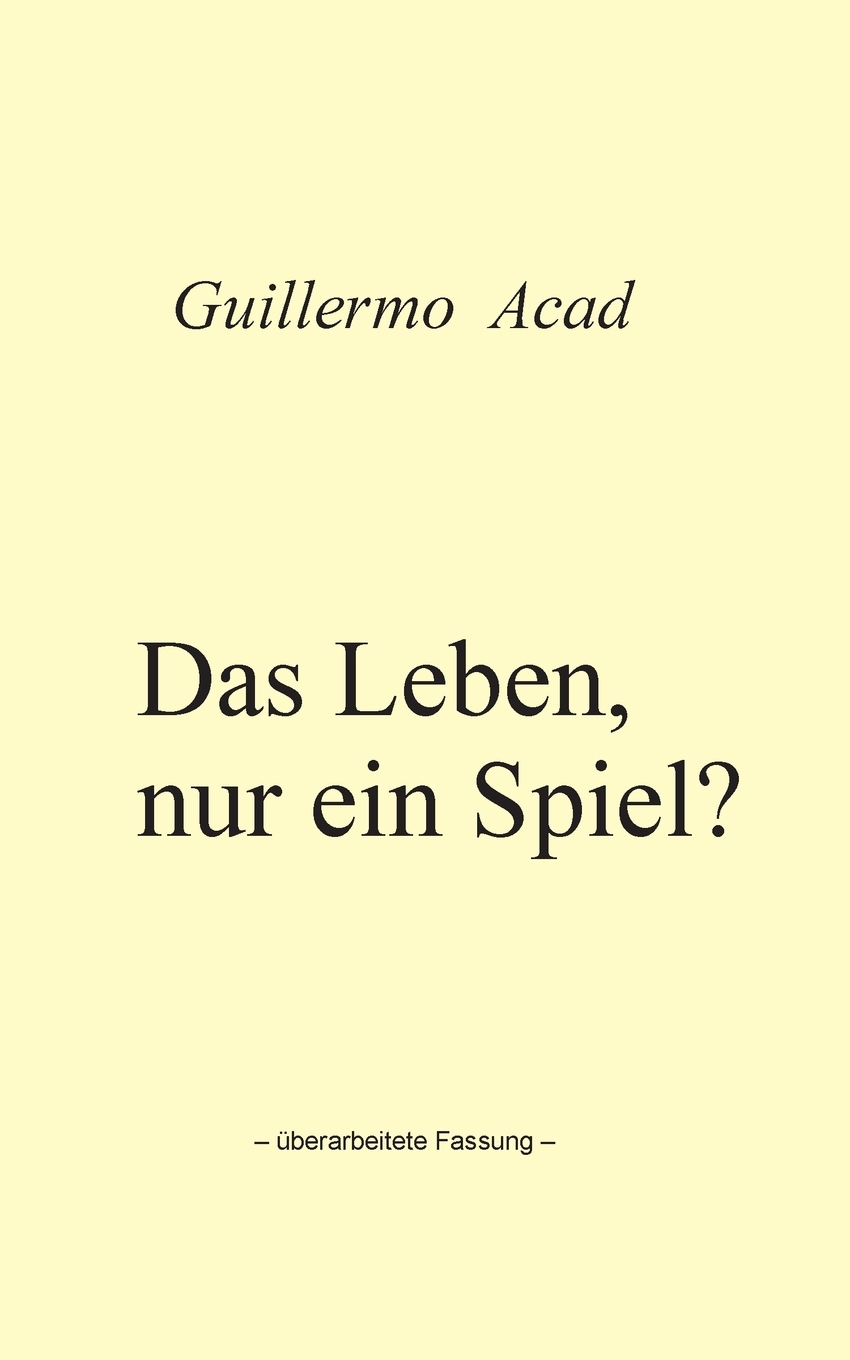 预售按需印刷Das Leben nur ein Spiel?德语ger