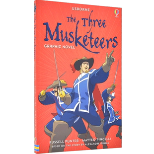 三个火枪手 儿童漫画小说 英文原版 The Three Musketeers Graphic Novel 彩虹气球 Usborne出品 中图