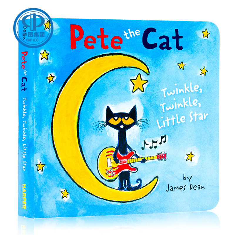 twinkle, little star一闪一闪小星星皮特猫系列pete the cat英