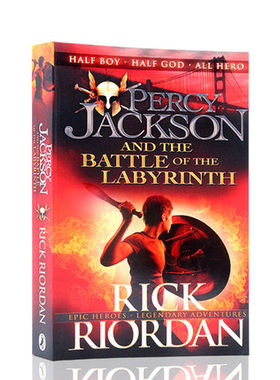 进口英文原版正版 Percy Jackson and the Battle of the Labyrinth 波西·杰克逊与迷宫之战 学生英语课外阅读 Rick Riordan