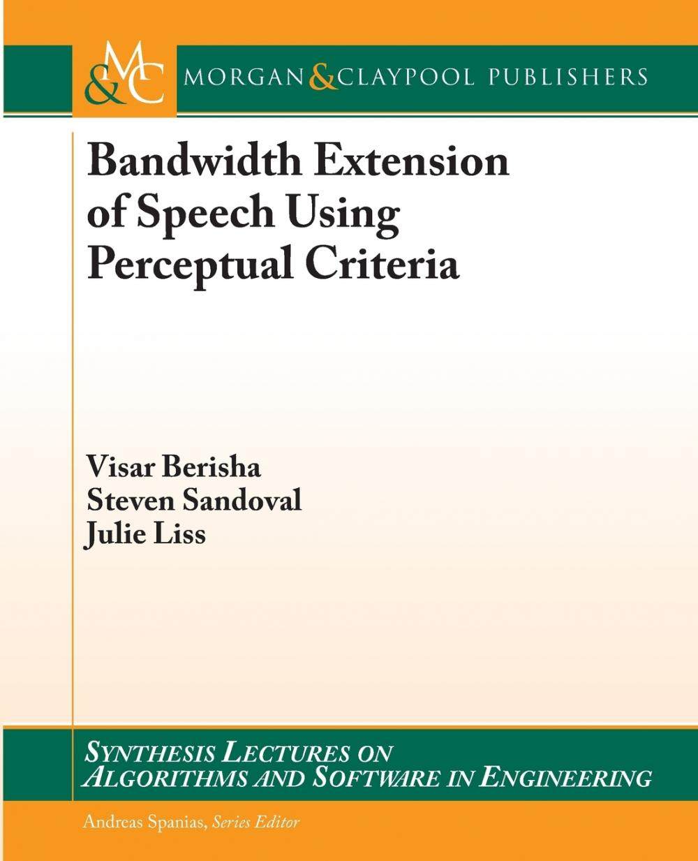 【预售 按需印刷】bandwidth extension of speech using perceptual