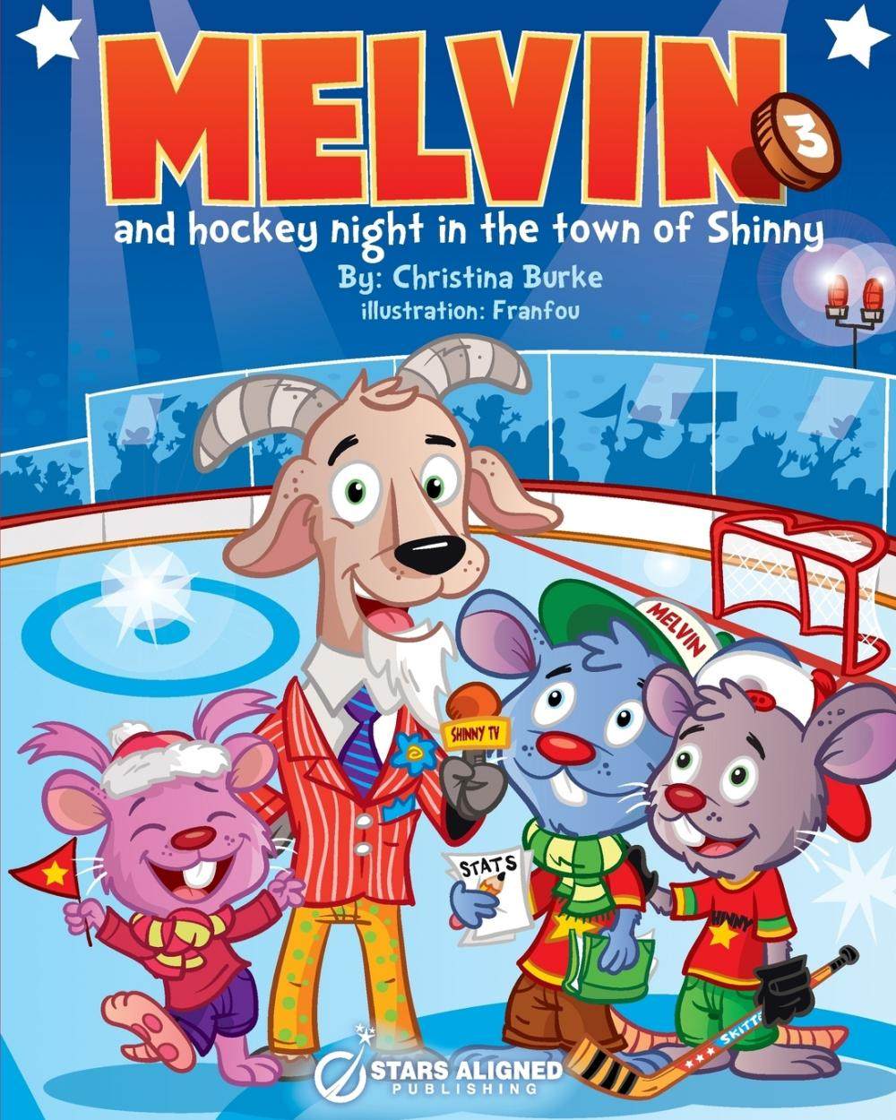 【预售 按需印刷】melvin and hockey night in the town of shinny