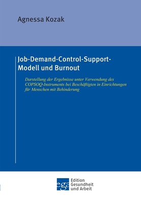 预售 按需印刷Job-Demand-Control-Support-Modell und Burnout德语ger