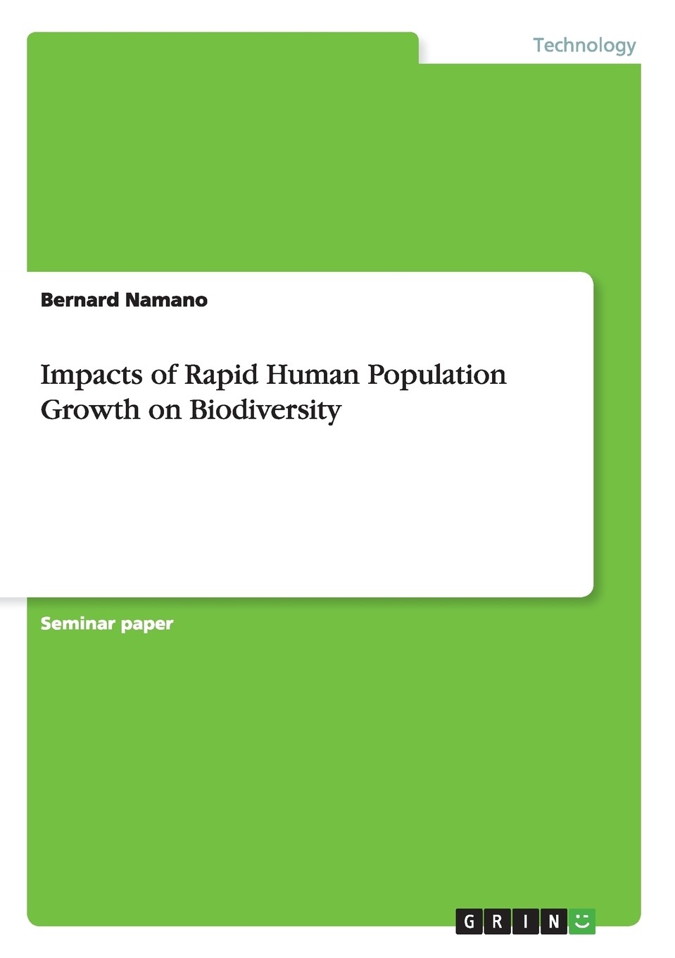 【预售 按需印刷】impacts of rapid human population growth on