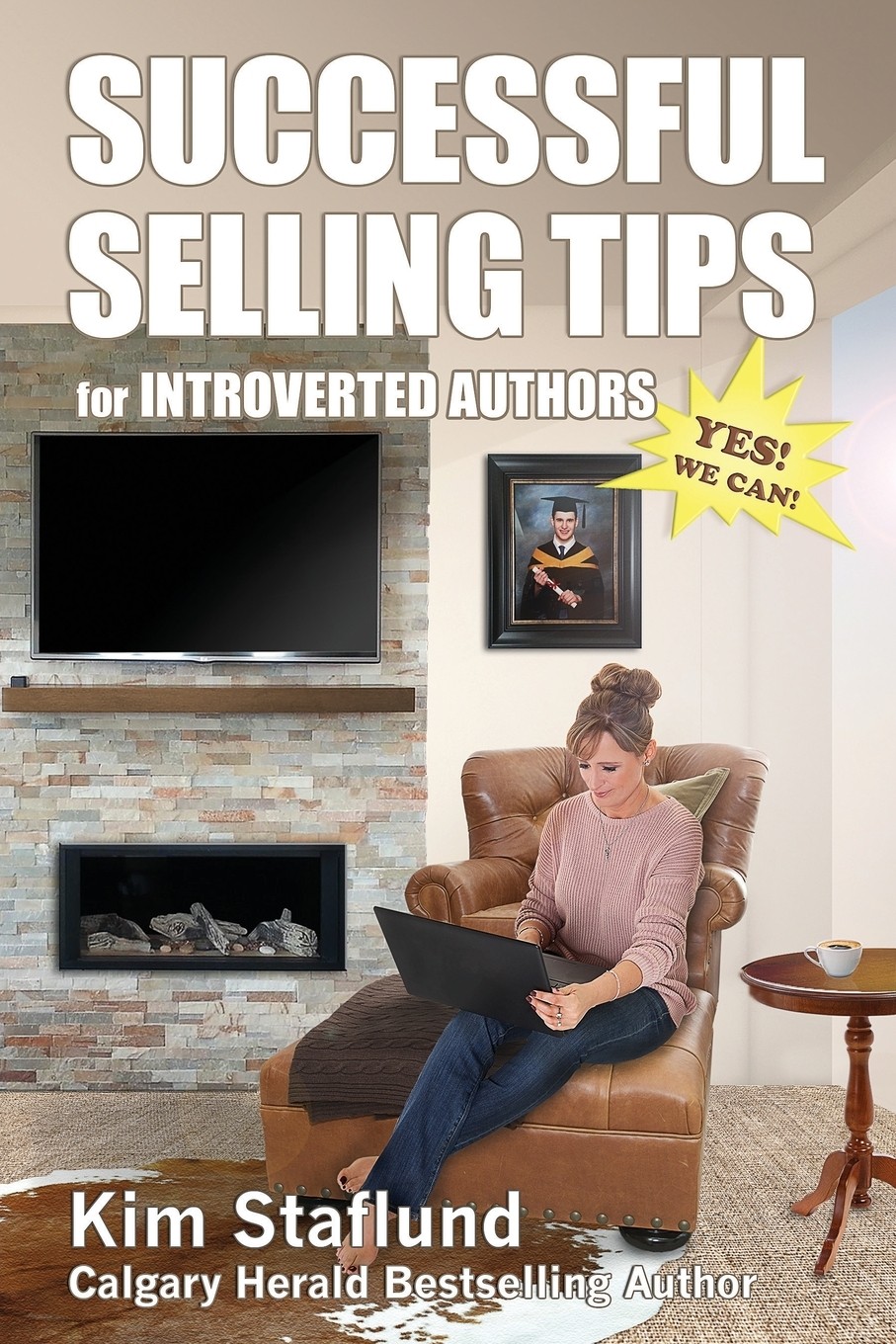 预售 按需印刷successful selling tips for introverted authors