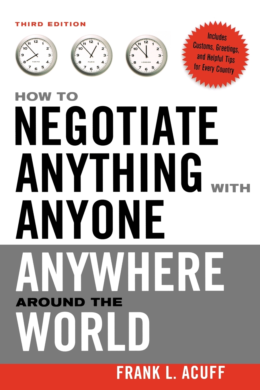 【预售 按需印刷】How to Negotiate Anything with Anyone Anywhere Around the World 书籍/杂志/报纸 人文社科类原版书 原图主图