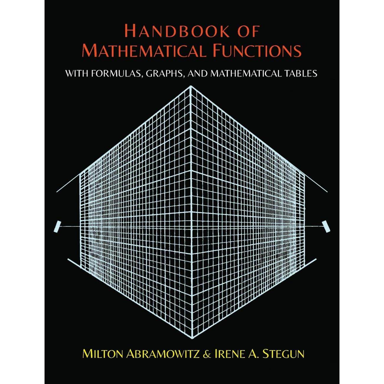 按需印刷 Handbook of Mathematical Functions with Formulas  Graphs  and Mathematical Tables 英文原版