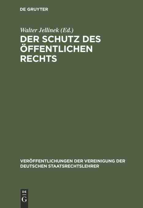 预售按需印刷 Der Schutz des?ffentlichen Rechts