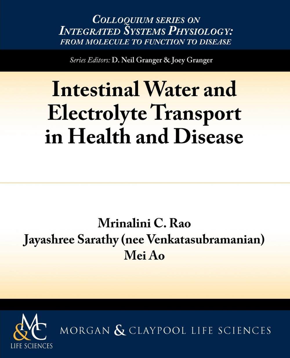【预售 按需印刷】intestinal water and electrolyte transport in