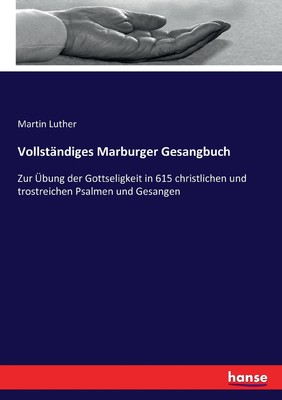 预售 按需印刷Vollst?ndiges Marburger Gesangbuch德语ger