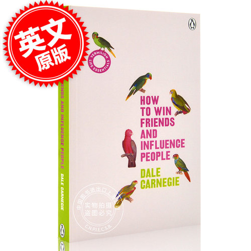 人性的弱点  英文原版 How to Win Friends and Influence People 戴尔 卡耐基 Dale Carnegie 社交技巧 人际沟通中图