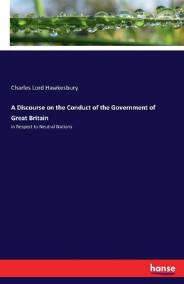 【预售 按需印刷】A Discourse on the Conduct of the Government of Great Britain